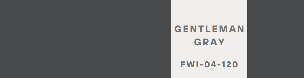 GENTLEMAN GRAY Lami Matt Panel